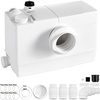 image:imageVEVOR Utility Sink Pump 350W 7200Lh Flow 262 ft  8 m Head Drain Pump Waste Water Disposal Machine with 3 Inlets Portable amp Powerful Performance for Basement Kitchen Sink Shower Gray Water800W Macerator Pump