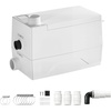 image:imageVEVOR Utility Sink Pump 350W 7200Lh Flow 262 ft  8 m Head Drain Pump Waste Water Disposal Machine with 3 Inlets Portable amp Powerful Performance for Basement Kitchen Sink Shower Gray Water350W Utility Sink Pump