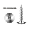 image:imageVVEOR Screws 8 x 34 inch Length Self Drilling Drywall to Wood Screw All Purpose HighHardness Stainless Steel Wall Anchors with a Phillips Drill Bit Cross Slot for Home Renovation300 per Box