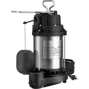 image:imageVEVOR 34 HP Submersible Sewage Pump Cast Iron Submersible Sump Pump Wearproof Cast Iron Construction with Tethered Float Switch 10 FT Power Cord05 HP