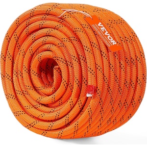 image:imageVEVOR 716 Inch Double Braid Polyester Rope 200 Feet Nylon Pulling Rope 880LB High Force Polyester Load Sailing Rope for Arborist Gardening MarinePolyester