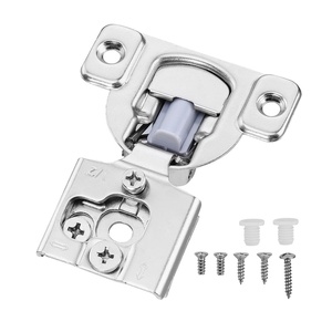image:imageVEVOR Cabinet Hinges 30 Packs Partial Overlay Kitchen Cabinet Door Hinges 105 Degree Opening Angel Soft Close Concealed Cupboard Hinges for Framed Cabinet Type with Mounting Screws