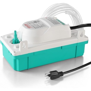 image:imageVEVOR Condensate Pump 124 HP 110 GPH 24 ft Lift 100240V Automatic AC Condensation Removal Pump with Safety Switch amp 20 ft Tubing for Air Conditioner Dehumidifier HVAC Furnace Ice Maker24 ft Lift