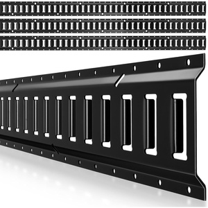 image:imageVEVOR ETrack TieDown Rails 4 Pack 77 ft E Track Rails Secures Cargo amp Heavy Loads Up to 2000 lbs Trailer TieDown System Suitable for Garages Vans Motorcycle Tie Downs ATV Mountings77FT