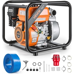image:imageVEVOR Gas Powered Water Pump 2 in 142 GPM 7HP Semi Trash Water Transfer Pump Portable Gasoline Engine with 25 ft Discharge Hose Heavy Duty Frame Cast Iron Impeller for Irrigation Ponds Pools2in 70 HP 132 GPM