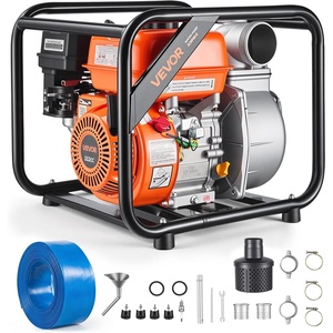 image:imageVEVOR Gas Powered Water Pump 2 in 142 GPM 7HP Semi Trash Water Transfer Pump Portable Gasoline Engine with 25 ft Discharge Hose Heavy Duty Frame Cast Iron Impeller for Irrigation Ponds Pools3in 70 HP 264GPM