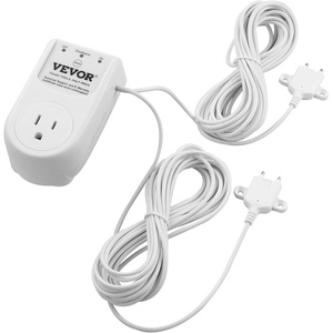 image:imageVEVOR SSSW01 Sump Pump IndoorOutdoor High Water Septic Tank HILO Dual 85dB Loud Alarm and 164ft Extended Sensor Cable for Sewage Pits Submersible Utility White