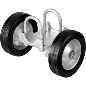 image:imageVEVOR Sliding Gate Kit 6 Rolling Gate Hardware Kit Universal Adjustable Sliding Gate Rollers Track Wheels Heavy Duty Sliding Gate Guide Roller for Sliding Gates and Rolling Door600lbs LoadBlack