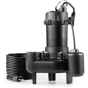 image:imageVEVOR Submersible Sewage Pump 13 HP 3000 GPH Cast Iron SewageEffluent Pump with Automatic Float Switch 15Inch NPT Discharge 120V 25 ft Lift for Basement Septic Tank Residential Sump Basin20 Npt Discharge