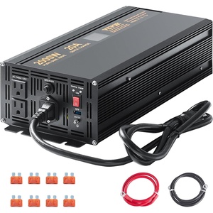 image:imageVEVOR Sump Pump Battery Backup System 1500W Auto Switches to Battery Inverter for Continuous Sump Pump Operation Pure Sine Wave LCD Display for Basement Protection Emergency and Power Outage2000W