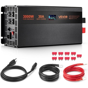 image:imageVEVOR Sump Pump Battery Backup System 1500W Auto Switches to Battery Inverter for Continuous Sump Pump Operation Pure Sine Wave LCD Display for Basement Protection Emergency and Power Outage3000W