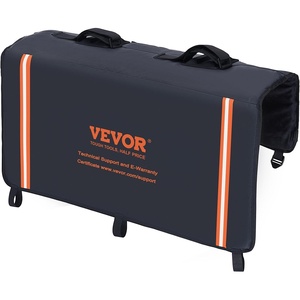 image:imageVEVOR Tailgate Bike Pad 33 Truck Tailgate Pad Carry 2 Mountain Bikes Tailgate Protection Pad with Reflective Strips and Tool Pocket Universal Tailgate Pad for SmallSize Pickup Trucks