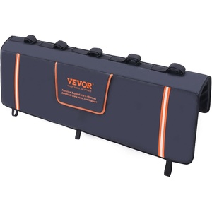 image:imageVEVOR Tailgate Bike Pad 53 Truck Tailgate Pad Carry 5 Mountain Bikes Tailgate Protection Pad with Reflective Strips and Tool Pockets Tailgate Pad with Camera Opening for MidSize Pickup Trucks