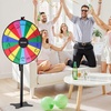image:imageVEVOR 24 in Spinning Prize Wheel 14 Slots Spinning Wheel with Stand Tabletop Win Fortune Roulette with a Dry Erase and 2 Markers 6 Colors Easy Assembly for Party Pub Trade Show Carnival Events36 INCH