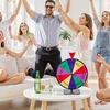 image:imageVEVOR 24 in Spinning Prize Wheel 14 Slots Spinning Wheel with Stand Tabletop Win Fortune Roulette with a Dry Erase and 2 Markers 6 Colors Easy Assembly for Party Pub Trade Show Carnival Events12 INCH