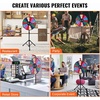 image:imageVEVOR 24 in Spinning Prize Wheel 14 Slots Spinning Wheel with Stand Tabletop Win Fortune Roulette with a Dry Erase and 2 Markers 6 Colors Easy Assembly for Party Pub Trade Show Carnival Events18 INCH
