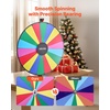 image:imageVEVOR 24 in Spinning Prize Wheel 14 Slots Spinning Wheel with Stand Tabletop Win Fortune Roulette with a Dry Erase and 2 Markers 6 Colors Easy Assembly for Party Pub Trade Show Carnival Events36 INCH