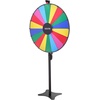 image:imageVEVOR 24 in Spinning Prize Wheel 14 Slots Spinning Wheel with Stand Tabletop Win Fortune Roulette with a Dry Erase and 2 Markers 6 Colors Easy Assembly for Party Pub Trade Show Carnival Events36 INCH