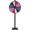image:imageVEVOR 36 inch Spinning Prize Wheel 18 Slots Spinning Wheel Roulette Wheel with a Dry Erase and 2 Markers Tabletop or Floor Standing Win Fortune Spin Games in Party Pub Trade Show Carnival22 INCH
