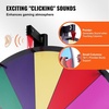 image:imageVEVOR 36 inch Spinning Prize Wheel 18 Slots Spinning Wheel Roulette Wheel with a Dry Erase and 2 Markers Tabletop or Floor Standing Win Fortune Spin Games in Party Pub Trade Show Carnival36 INCH