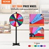 image:imageVEVOR 36 inch Spinning Prize Wheel 18 Slots Spinning Wheel Roulette Wheel with a Dry Erase and 2 Markers Tabletop or Floor Standing Win Fortune Spin Games in Party Pub Trade Show Carnival22 INCH