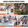 image:imageVEVOR 36 inch Spinning Prize Wheel 18 Slots Spinning Wheel Roulette Wheel with a Dry Erase and 2 Markers Tabletop or Floor Standing Win Fortune Spin Games in Party Pub Trade Show Carnival36 INCH