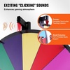 image:imageVEVOR 36 inch Spinning Prize Wheel 18 Slots Spinning Wheel Roulette Wheel with a Dry Erase and 2 Markers Tabletop or Floor Standing Win Fortune Spin Games in Party Pub Trade Show Carnival22 INCH