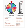 image:imageVEVOR 36 inch Spinning Prize Wheel 18 Slots Spinning Wheel Roulette Wheel with a Dry Erase and 2 Markers Tabletop or Floor Standing Win Fortune Spin Games in Party Pub Trade Show Carnival12 INCH