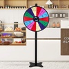 image:imageVEVOR 36 inch Spinning Prize Wheel 18 Slots Spinning Wheel Roulette Wheel with a Dry Erase and 2 Markers Tabletop or Floor Standing Win Fortune Spin Games in Party Pub Trade Show Carnival22 INCH