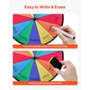 image:imageVEVOR 36 inch Spinning Prize Wheel 18 Slots Spinning Wheel Roulette Wheel with a Dry Erase and 2 Markers Tabletop or Floor Standing Win Fortune Spin Games in Party Pub Trade Show Carnival12 INCH
