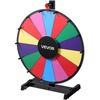 image:imageVEVOR 36 inch Spinning Prize Wheel 18 Slots Spinning Wheel Roulette Wheel with a Dry Erase and 2 Markers Tabletop or Floor Standing Win Fortune Spin Games in Party Pub Trade Show Carnival18 INCH