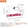 image:imageVEVOR Acrylic Raffle DrumProfessional Raffle Ticket Spinning Cage with 2 Keys Transparent Lottery Spinning Drawing Holds 10000 Tickets or 300 Raffle Balls Raffle Ticket Box for Lottery Games Bing16 x 13 inch  Medium
