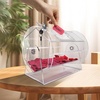 image:imageVEVOR Acrylic Raffle DrumProfessional Raffle Ticket Spinning Cage with 2 Keys Transparent Lottery Spinning Drawing Holds 10000 Tickets or 300 Raffle Balls Raffle Ticket Box for Lottery Games Bing16 x 13 inch  Medium