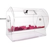 image:imageVEVOR Acrylic Raffle DrumProfessional Raffle Ticket Spinning Cage with 2 Keys Transparent Lottery Spinning Drawing Holds 10000 Tickets or 300 Raffle Balls Raffle Ticket Box for Lottery Games Bing22 x 18 inch  Large