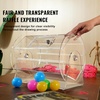image:imageVEVOR Acrylic Raffle DrumProfessional Raffle Ticket Spinning Cage with 2 Keys Transparent Lottery Spinning Drawing Holds 10000 Tickets or 300 Raffle Balls Raffle Ticket Box for Lottery Games Bing16 x 13 inch  Medium