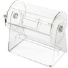 image:imageVEVOR Acrylic Raffle DrumProfessional Raffle Ticket Spinning Cage with 2 Keys Transparent Lottery Spinning Drawing Holds 10000 Tickets or 300 Raffle Balls Raffle Ticket Box for Lottery Games Bing12 x 12 inch  Small