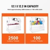 image:imageVEVOR Acrylic Raffle DrumProfessional Raffle Ticket Spinning Cage with 2 Keys Transparent Lottery Spinning Drawing Holds 10000 Tickets or 300 Raffle Balls Raffle Ticket Box for Lottery Games Bing12 x 12 inch  Small