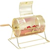 image:imageVEVOR Acrylic Raffle DrumProfessional Raffle Ticket Spinning Cage with 2 Keys Transparent Lottery Spinning Drawing Holds 10000 Tickets or 300 Raffle Balls Raffle Ticket Box for Lottery Games BingSmall  12x8in