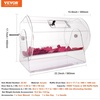 image:imageVEVOR Acrylic Raffle DrumProfessional Raffle Ticket Spinning Cage with 2 Keys Transparent Lottery Spinning Drawing Holds 10000 Tickets or 300 Raffle Balls Raffle Ticket Box for Lottery Games Bing22 x 18 inch  Large