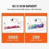 image:imageVEVOR Acrylic Raffle DrumProfessional Raffle Ticket Spinning Cage with 2 Keys Transparent Lottery Spinning Drawing Holds 10000 Tickets or 300 Raffle Balls Raffle Ticket Box for Lottery Games Bing16 x 13 inch  Medium