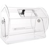 image:imageVEVOR Acrylic Raffle DrumProfessional Raffle Ticket Spinning Cage with 2 Keys Transparent Lottery Spinning Drawing Holds 10000 Tickets or 300 Raffle Balls Raffle Ticket Box for Lottery Games Bing16 x 13 inch  Medium