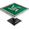 image:imageVEVOR Automatic Mahjong Table with Wheels 2 Sets of 40 mm Tiles 164 Pcs Roller Coaster Style MahjongTable Foldable and Automatic Shuffler for Home Outdoor Leisure amp Gifts for Mahjong Players42MM152 Pcs