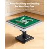 image:imageVEVOR Automatic Mahjong Table with Wheels 2 Sets of 40 mm Tiles 164 Pcs Roller Coaster Style MahjongTable Foldable and Automatic Shuffler for Home Outdoor Leisure amp Gifts for Mahjong Players42MM152 Pcs