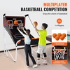 image:imageVEVOR Basketball Arcade Game Indoor 2 Player Indoor Basketball Game Home Dual Sport with 8 Game Modes Electronic Scoreboard and Inflation PumpAdultsFodableAdvanced