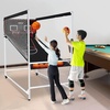 image:imageVEVOR Basketball Arcade Game Indoor 2 Player Indoor Basketball Game Home Dual Sport with 8 Game Modes Electronic Scoreboard and Inflation PumpAdultsUnfoldable  Biggest Design