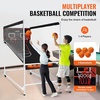image:imageVEVOR Basketball Arcade Game Indoor 2 Player Indoor Basketball Game Home Dual Sport with 8 Game Modes Electronic Scoreboard and Inflation PumpAdultsUnfoldable  Biggest Design