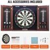 image:imageVEVOR Dart Board Cabinet Set Multiple Styles ReadytoPlay Bundle Official Size Steel Tip Dart Hideaway Cabinet Features Easy Assembly Complete with All Accessories Perfect for Cricket Games433 x 213 x 43