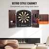 image:imageVEVOR Dart Board Cabinet Set Multiple Styles ReadytoPlay Bundle Official Size Steel Tip Dart Hideaway Cabinet Features Easy Assembly Complete with All Accessories Perfect for Cricket Games353 x 20 x 27