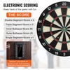 image:imageVEVOR Dart Board Cabinet Set Multiple Styles ReadytoPlay Bundle Official Size Steel Tip Dart Hideaway Cabinet Features Easy Assembly Complete with All Accessories Perfect for Cricket Games353 x 20 x 27