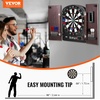 image:imageVEVOR Dart Board Cabinet Set Multiple Styles ReadytoPlay Bundle Official Size Steel Tip Dart Hideaway Cabinet Features Easy Assembly Complete with All Accessories Perfect for Cricket Games353 x 20 x 27
